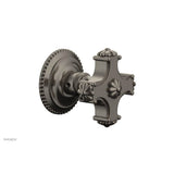 Phylrich - MARVELLE Volume Control/Diverter Trim - Blade Handle 162-35 - Burnished Nickel
