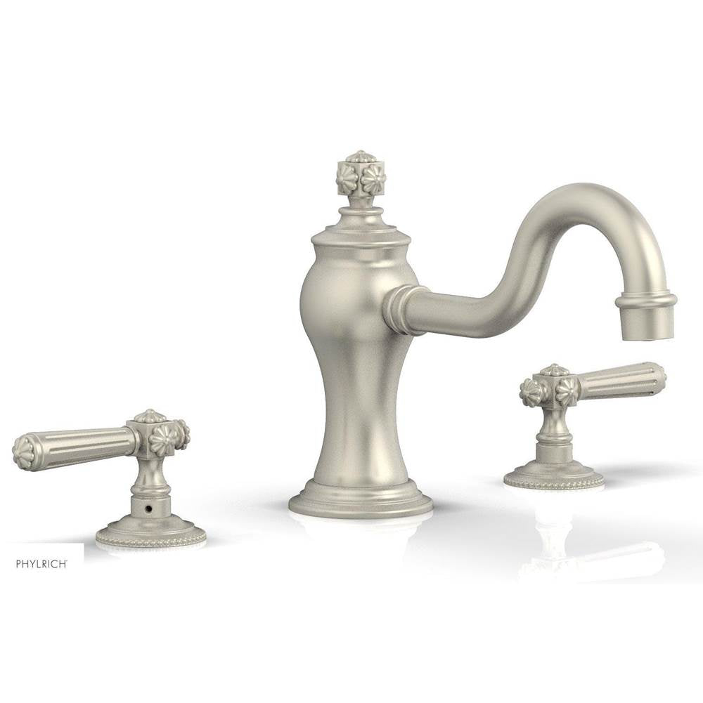 Phylrich - MARVELLE Deck Tub Set - Lever Handles 162-41 - Burnished Nickel