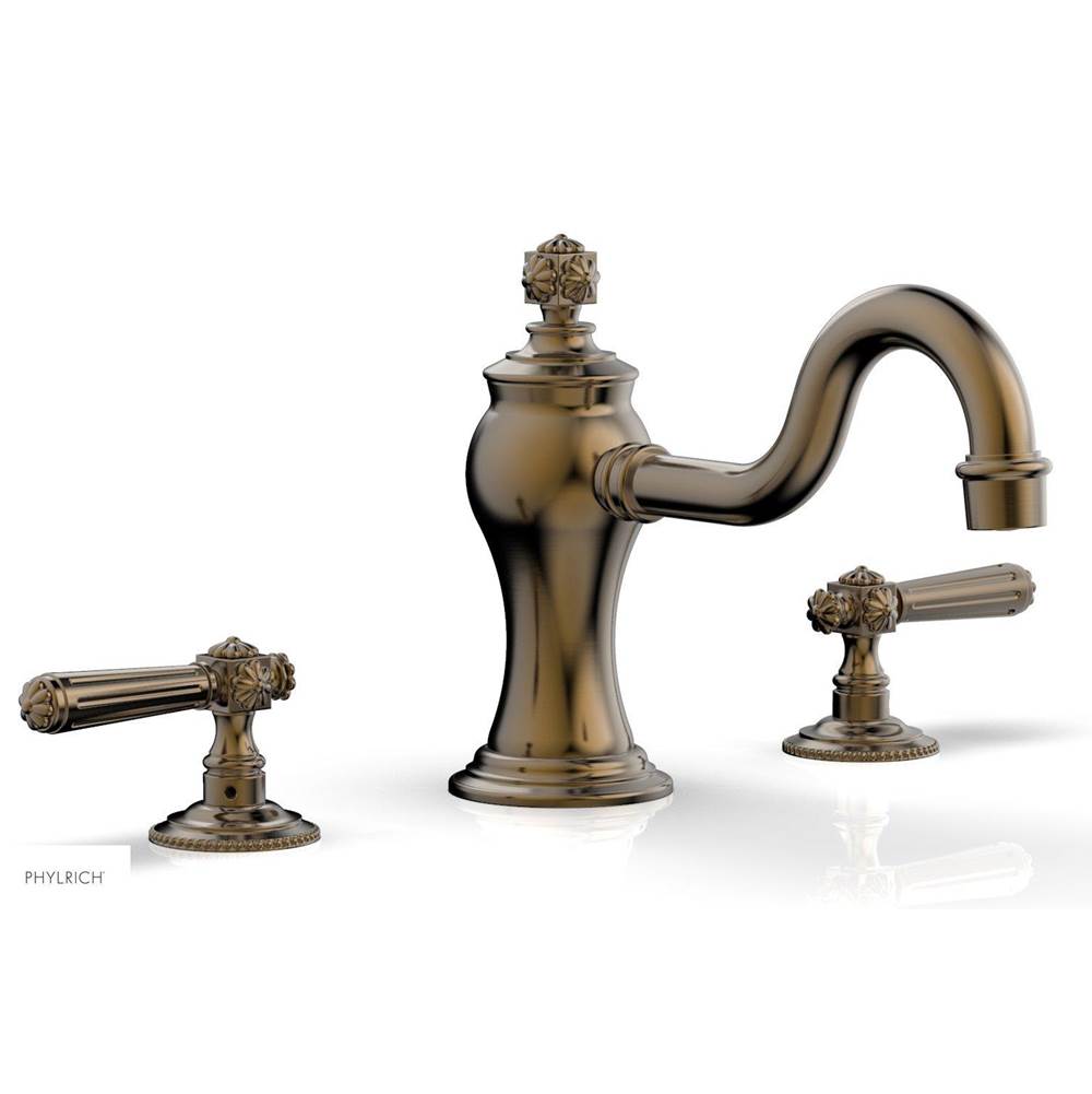 Phylrich - MARVELLE Deck Tub Set - Lever Handles 162-41 - Antique Brass