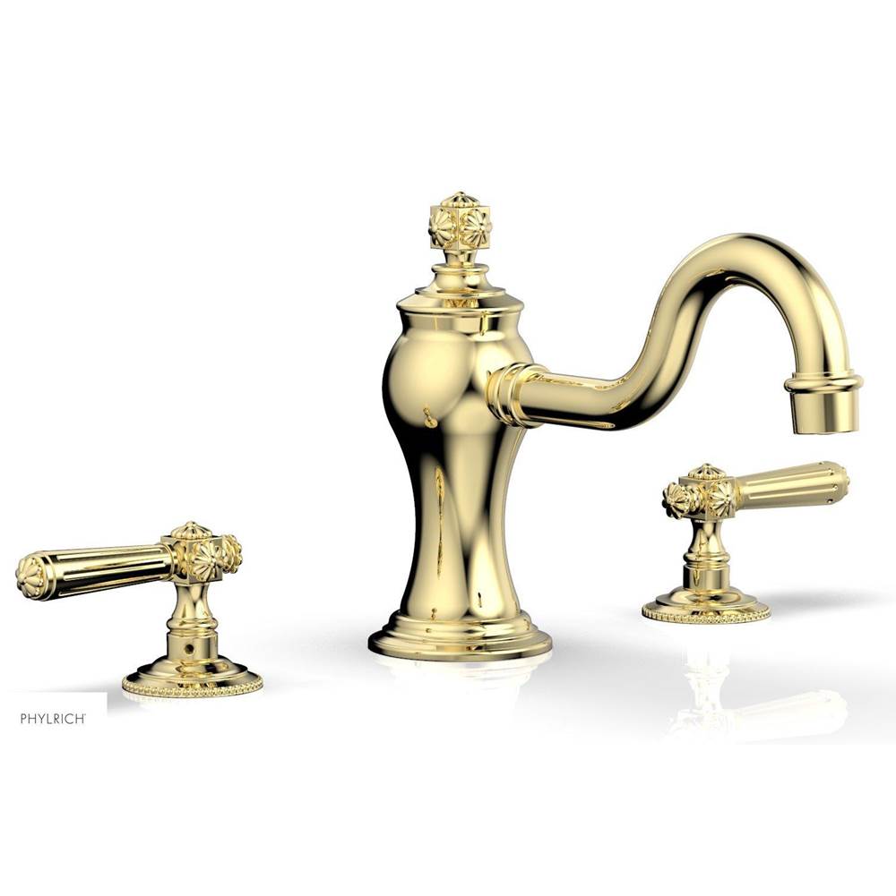 Phylrich - MARVELLE Deck Tub Set - Lever Handles 162-41 - Polished Brass