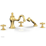 Phylrich - Deck Tub W Hand Shwr - Burnished Gold
