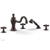 Phylrich - Deck Tub W Hand Shwr - Weathered Copper