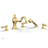 Phylrich - Deck Tub W Hand Shwr - Burnished Gold