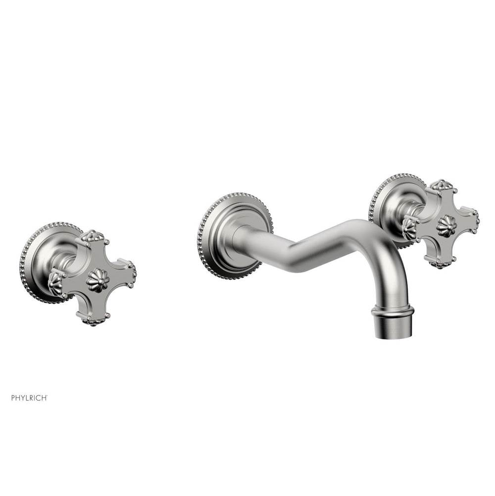 Phylrich - MARVELLE Wall Tub Set - Blade Handles 162-56 - Satin chrome