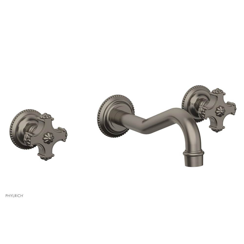 Phylrich - MARVELLE Wall Tub Set - Blade Handles 162-56 - Pewter