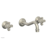 Phylrich - MARVELLE Wall Tub Set - Blade Handles 162-56 - Burnished Nickel