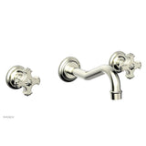 Phylrich - MARVELLE Wall Tub Set - Blade Handles 162-56 - Polished Chrome