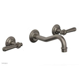 Phylrich - MARVELLE Wall Tub Set - Lever Handles 162-57 - Burnished Nickel