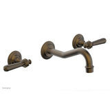 Phylrich - MARVELLE Wall Tub Set - Lever Handles 162-57 - Antique Brass