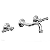 Phylrich - MARVELLE Wall Tub Set - Lever Handles 162-57 - Satin Brass
