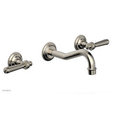 Phylrich - MARVELLE Wall Tub Set - Lever Handles 162-57 - Matte Black
