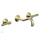 Phylrich - MARVELLE Wall Tub Set - Lever Handles 162-57 - French Brass