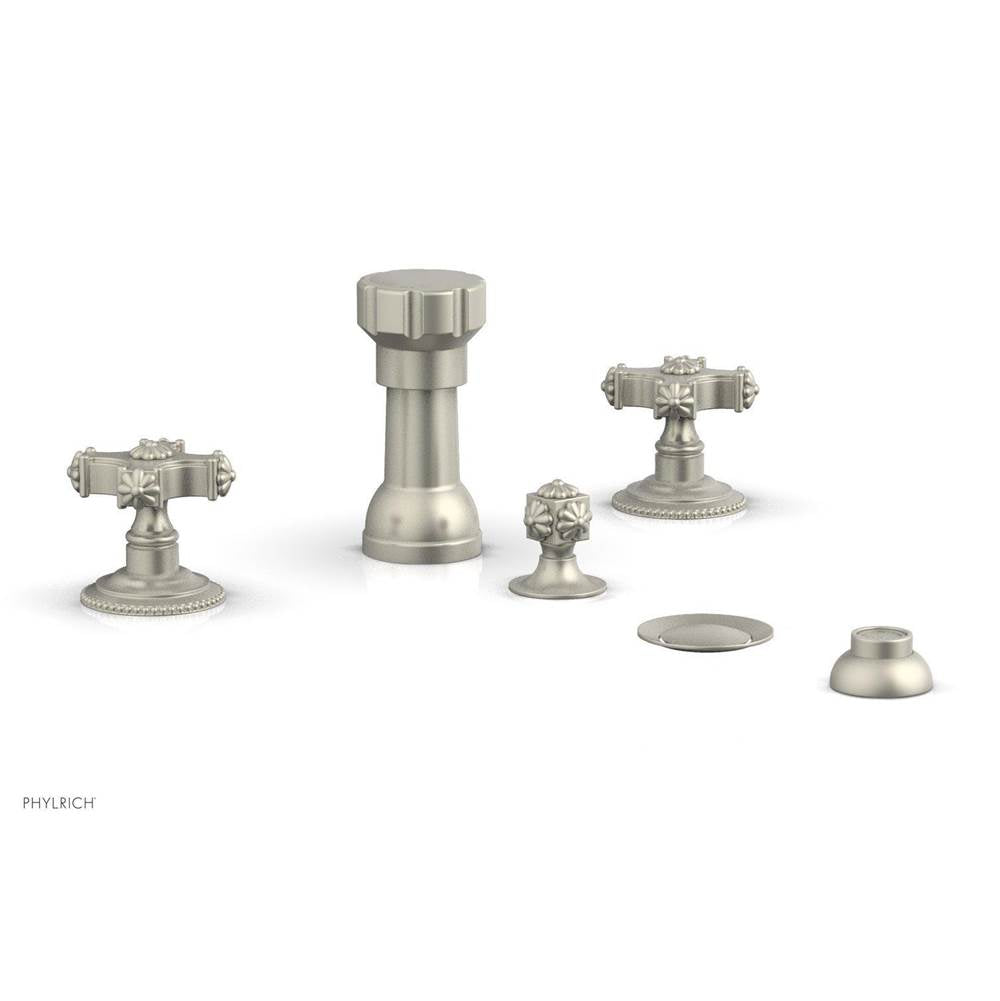 Phylrich - MARVELLE Four Hole Bidet Set 162-60 - Burnished Nickel