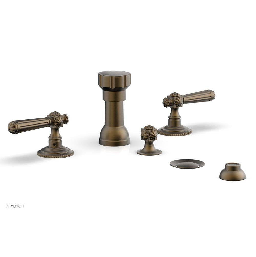 Phylrich - MARVELLE Four Hole Bidet Set 162-61 - Old English Brass