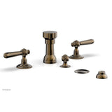 Phylrich - MARVELLE Four Hole Bidet Set 162-61 - Antique Brass