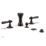 Phylrich - Four Hole Bidet Set - Weathered Copper