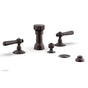 Phylrich - Four Hole Bidet Set - Weathered Copper