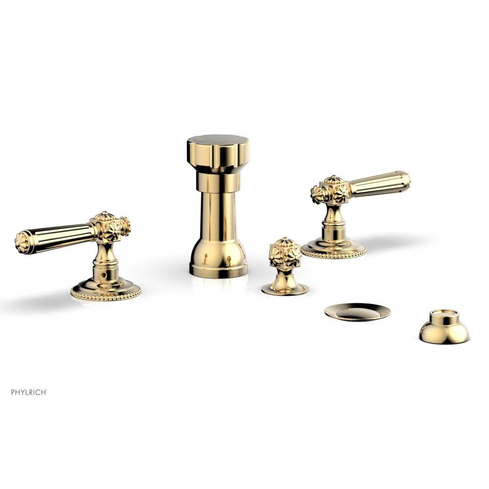 Phylrich - MARVELLE Four Hole Bidet Set 162-61 - Polished Nickel