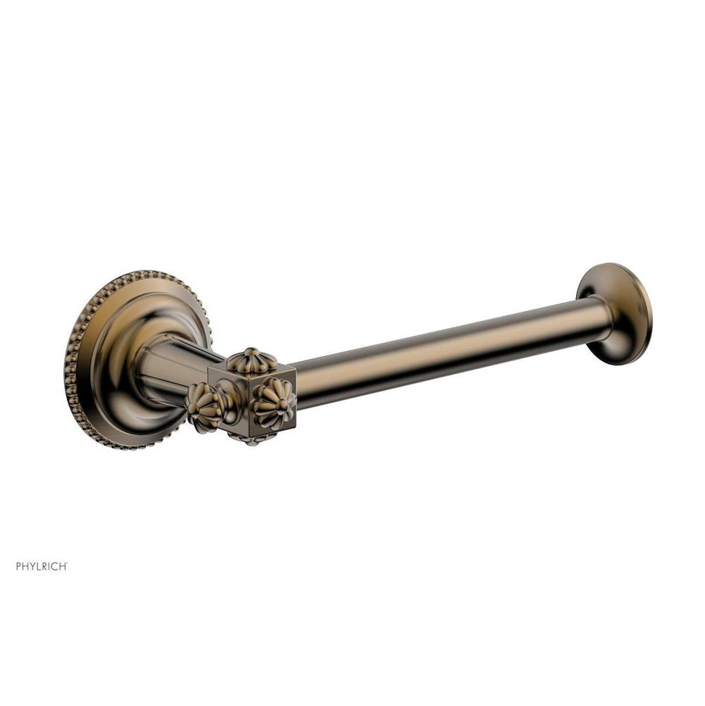 Phylrich - MARVELLE Single Post Paper Holder 162-74 - Antique Brass