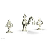 Phylrich - COURONNE Widespread Faucet Cross Handles 163-01 - Burnished Nickel