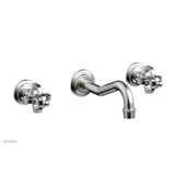 Phylrich - COURONNE Wall Lavatory Set 163-11 - Satin chrome