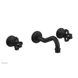 Phylrich - COURONNE Wall Lavatory Set 163-11 - Matte Black