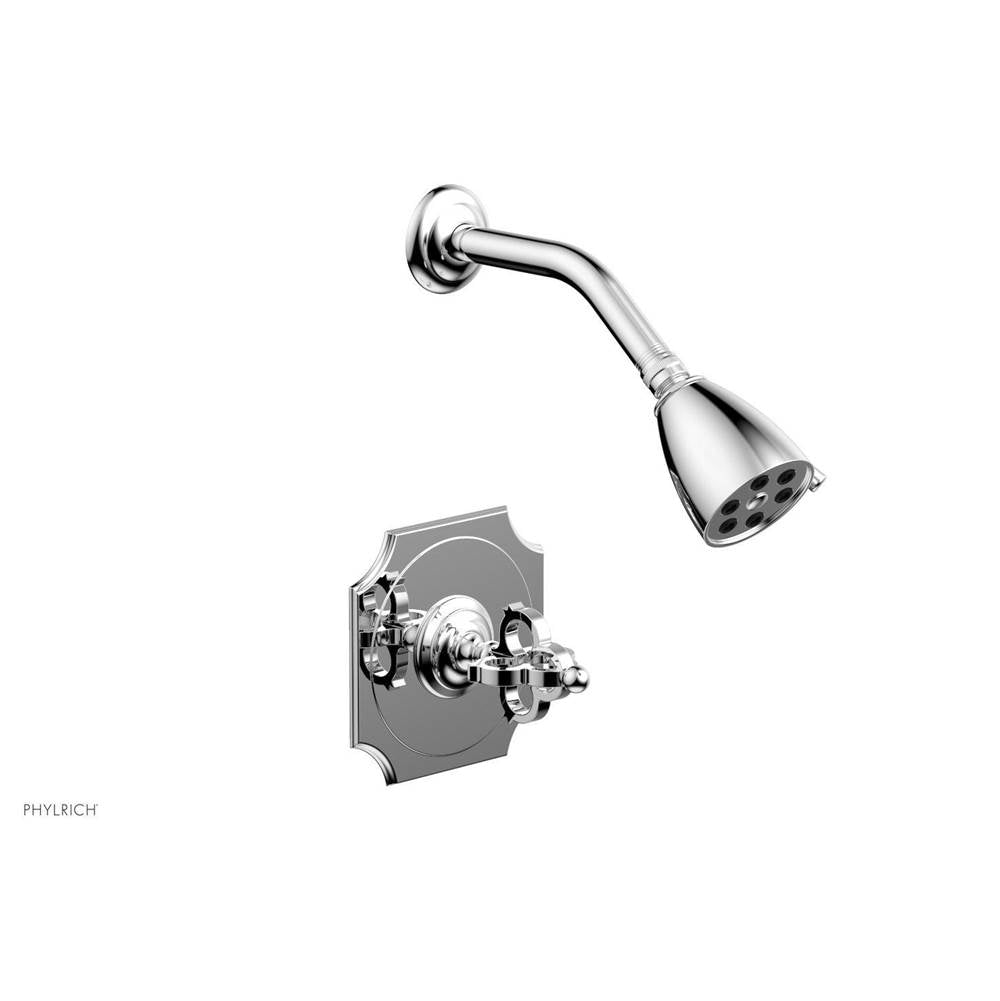 Phylrich - COURONNE Pressure Balance Shower Set 163-21 - Satin Brass