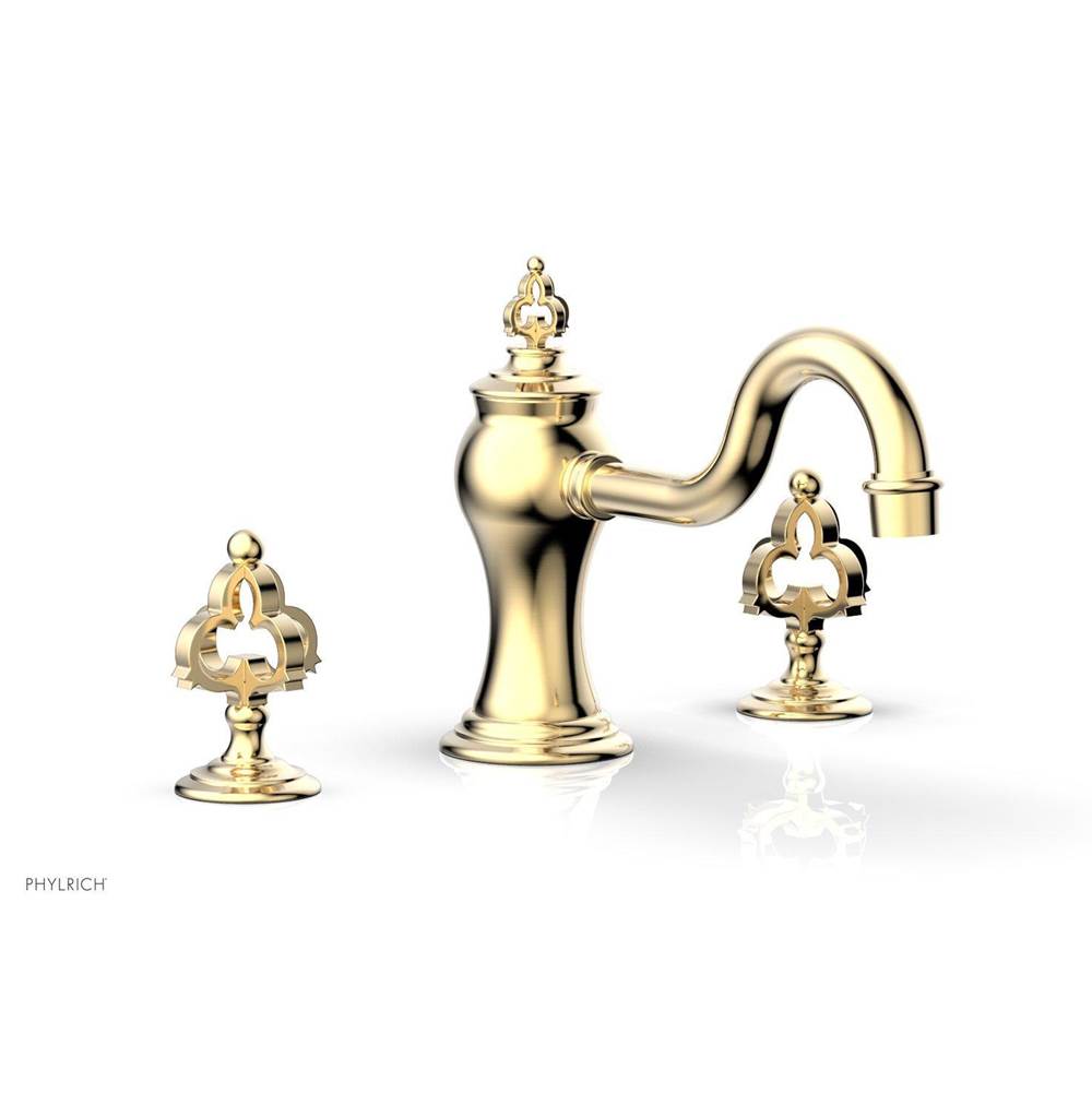 Phylrich - COURONNE Deck Tub Set 163-40 - Satin Brass