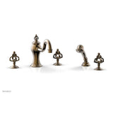 Phylrich - COURONNE Deck Tub Set with Hand Shower 163-48 - Antique Brass