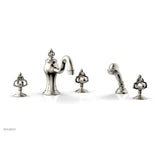 Phylrich - COURONNE Deck Tub Set with Hand Shower 163-48 - Polished Nickel
