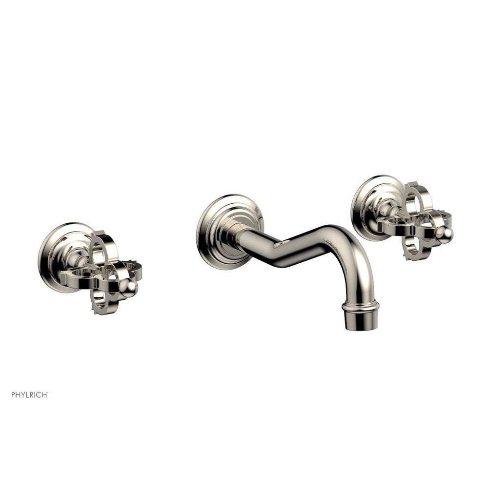 Phylrich - COURONNE Wall Tub Set 163-56 - Polished Nickel
