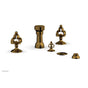Phylrich - Four Hole Bidet Set - French Brass