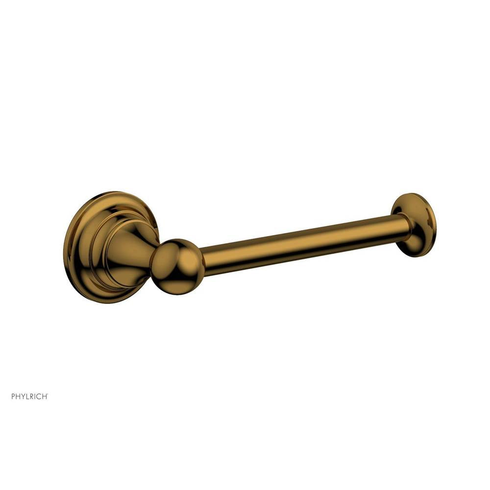 Phylrich - COURONNE|MAISON Single Post Paper Holder 163-74 - French Brass