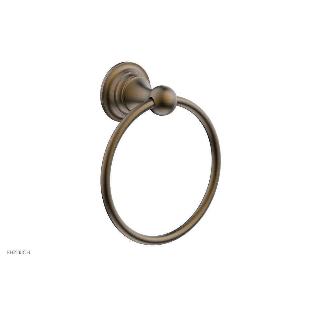 Phylrich - COURONNE MAISON Towel Ring 163-75 - Old English Brass