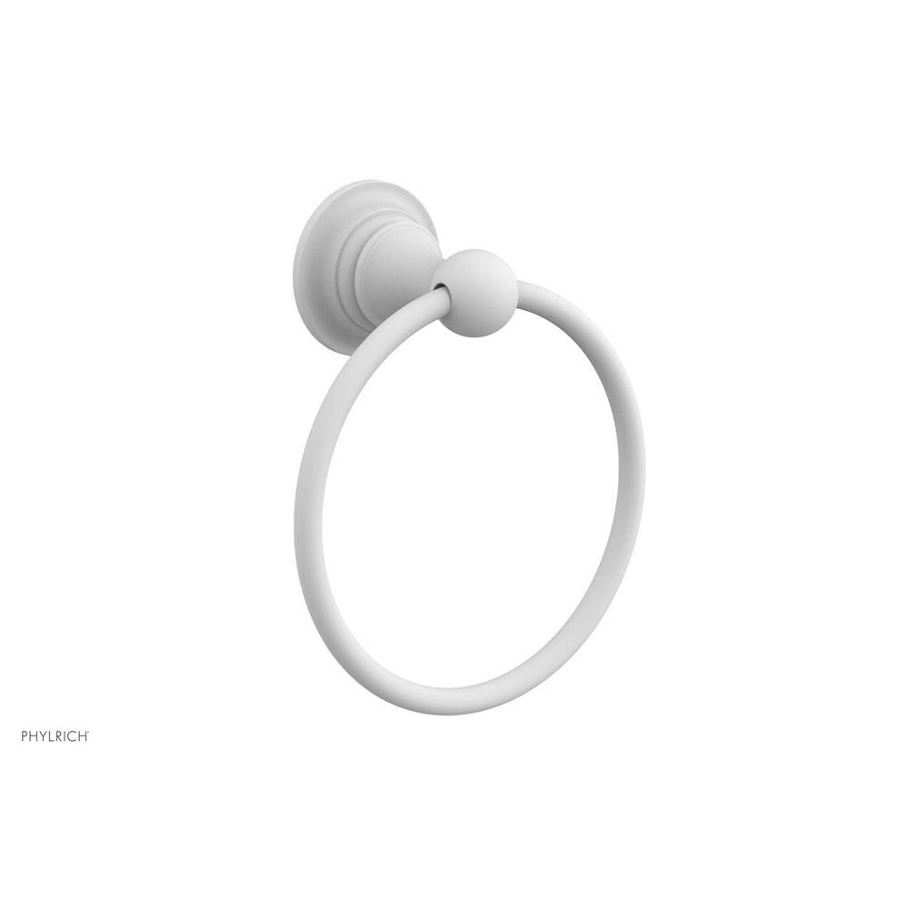 Phylrich - COURONNE MAISON Towel Ring 163-75 - Satin White