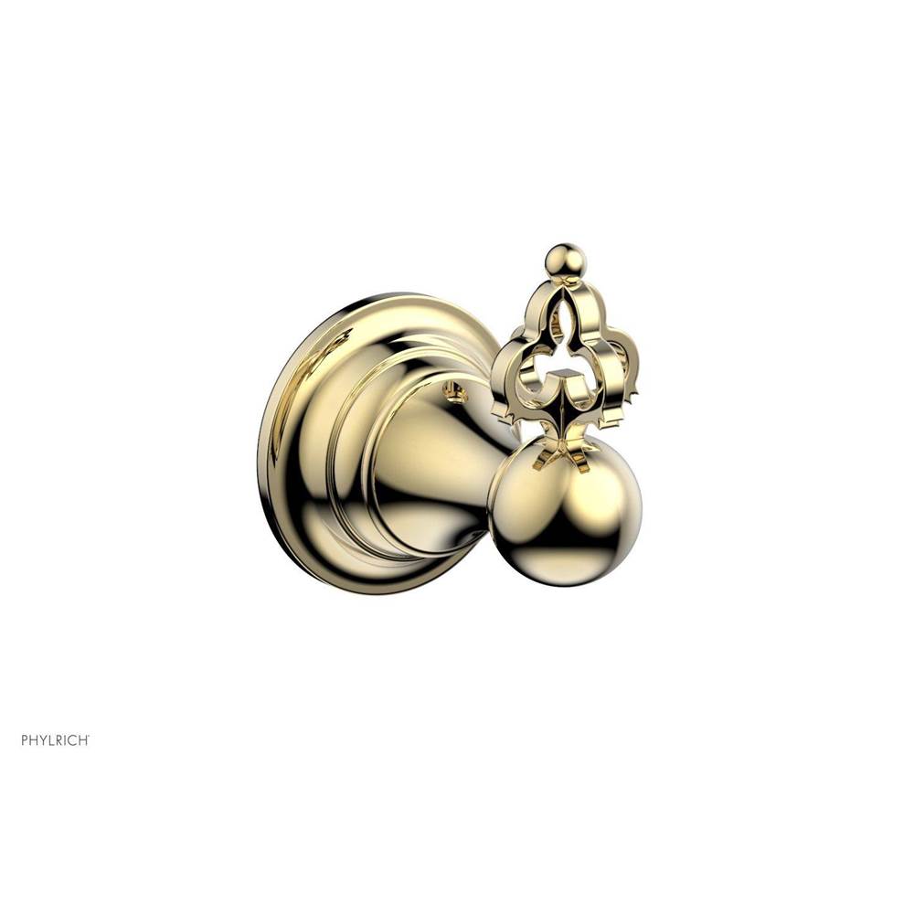 Phylrich - MAISON Robe Hook 163-76 - Polished Brass Uncoated