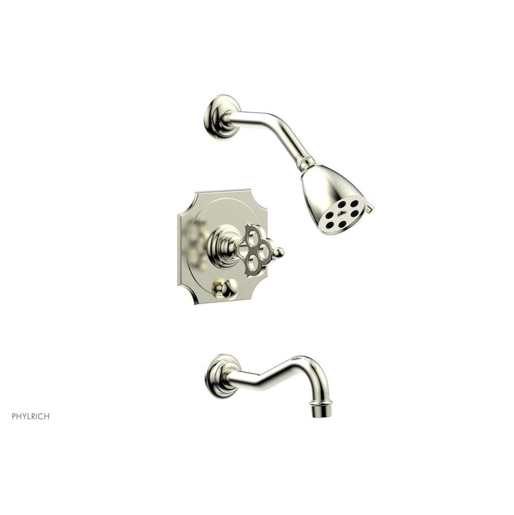 Phylrich - MAISON Pressure Balance Tub and Shower Set 164-26 - Polished Brass