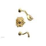 Phylrich - MAISON Pressure Balance Tub and Shower Set 164-26 - Satin Gold