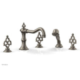 Phylrich - MAISON Deck Tub Set with Hand Shower 164-48 - Burnished Nickel