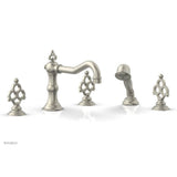 Phylrich - MAISON Deck Tub Set with Hand Shower 164-48 - Polished Brass Uncoated