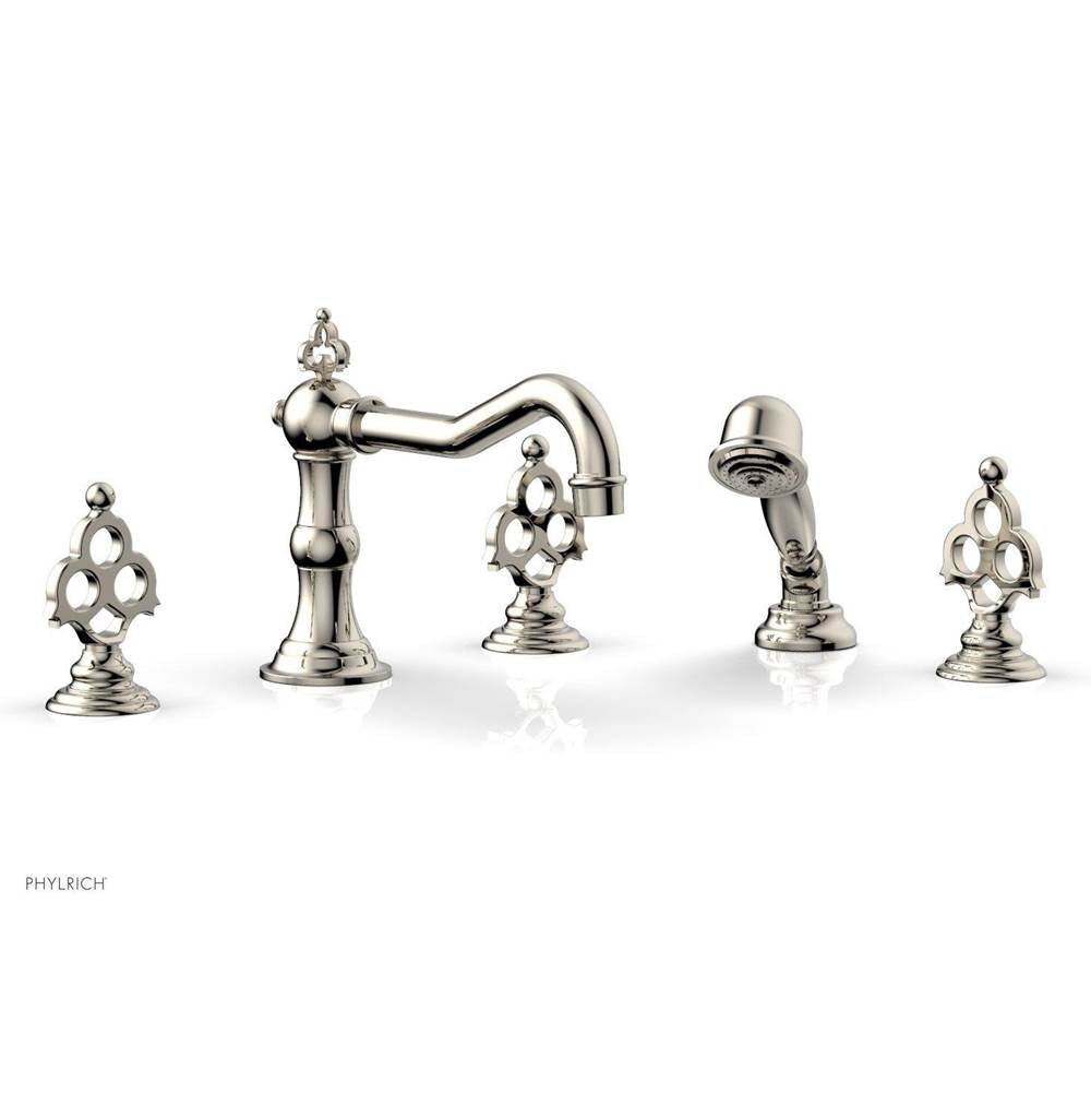 Phylrich - MAISON Deck Tub Set with Hand Shower 164-48 - Matte Black