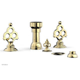 Phylrich - MAISON Four Hole Bidet Set 164-60 - Polished Brass Uncoated