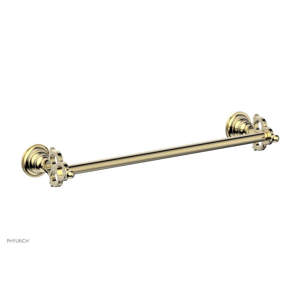 Phylrich - MAISON 18'' Towel Bar 164-70 - Polished Brass Uncoated