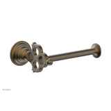 Phylrich - MAISON Single Post Paper Holder 164-74 - Antique Brass