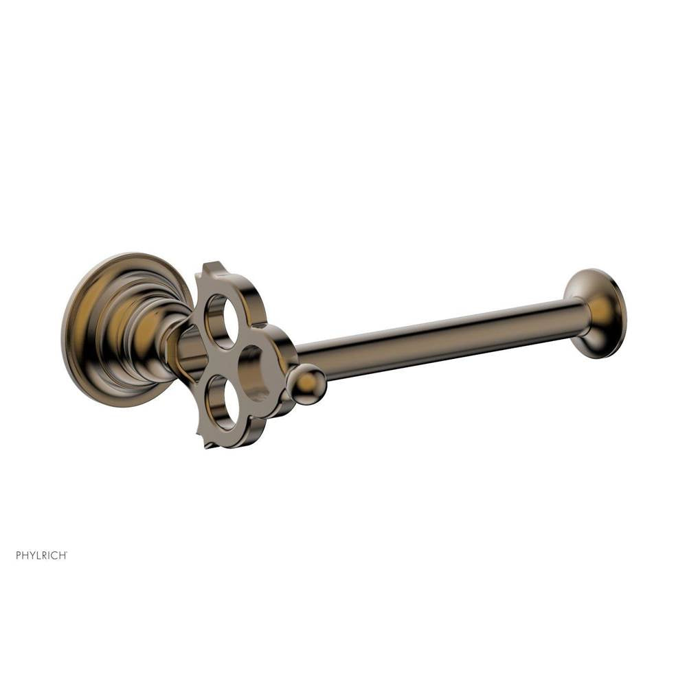 Phylrich - MAISON Single Post Paper Holder 164-74 - Antique Bronze