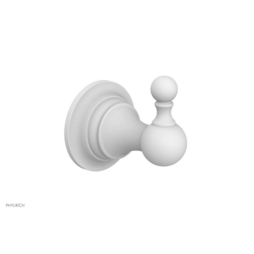 Phylrich - MAISON Robe Hook 164-76 - Satin White