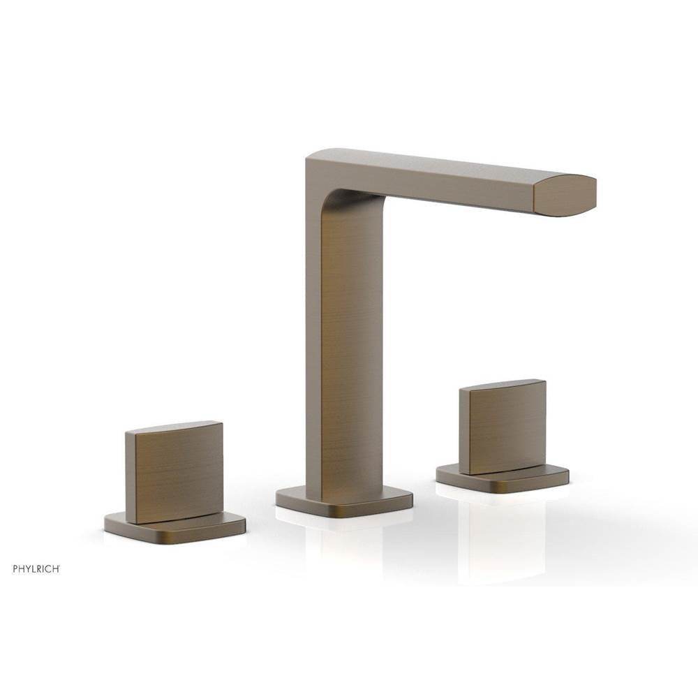Phylrich - RADI Widespread Faucet - Blade Handle High Spout 181-01 - Old English Brass