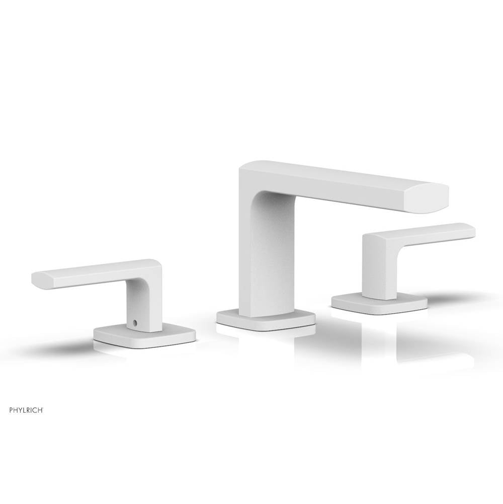 Phylrich - Ws Faucet Radi, Low Spt, Lever Handles - Satin White