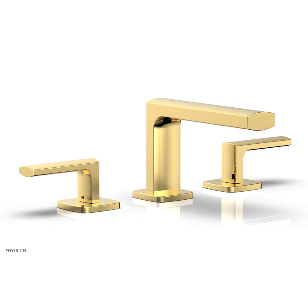 Phylrich - Ws Faucet Radi, Low Spt, Lever Handles - Polished Gold