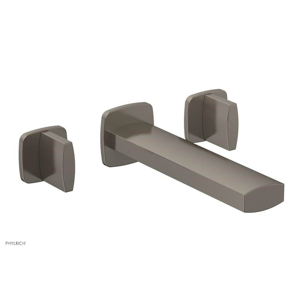 Phylrich - Wall Lav Faucet Radi, Blade Handles - Pewter